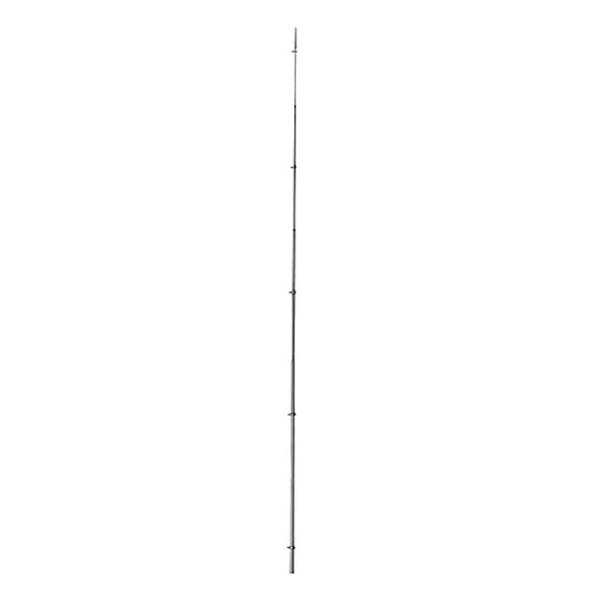 Rupp Center Rigger Pole - Aluminum/Silver - 18' - Reel Draggin' Tackle
