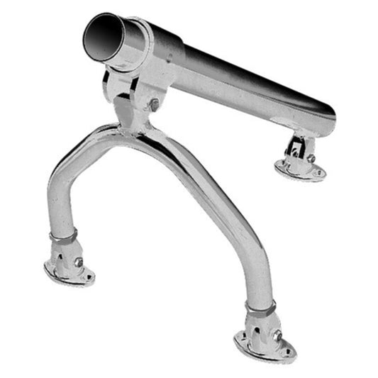 Rupp Adjustable Center Rigger Base - Silver - Reel Draggin' Tackle