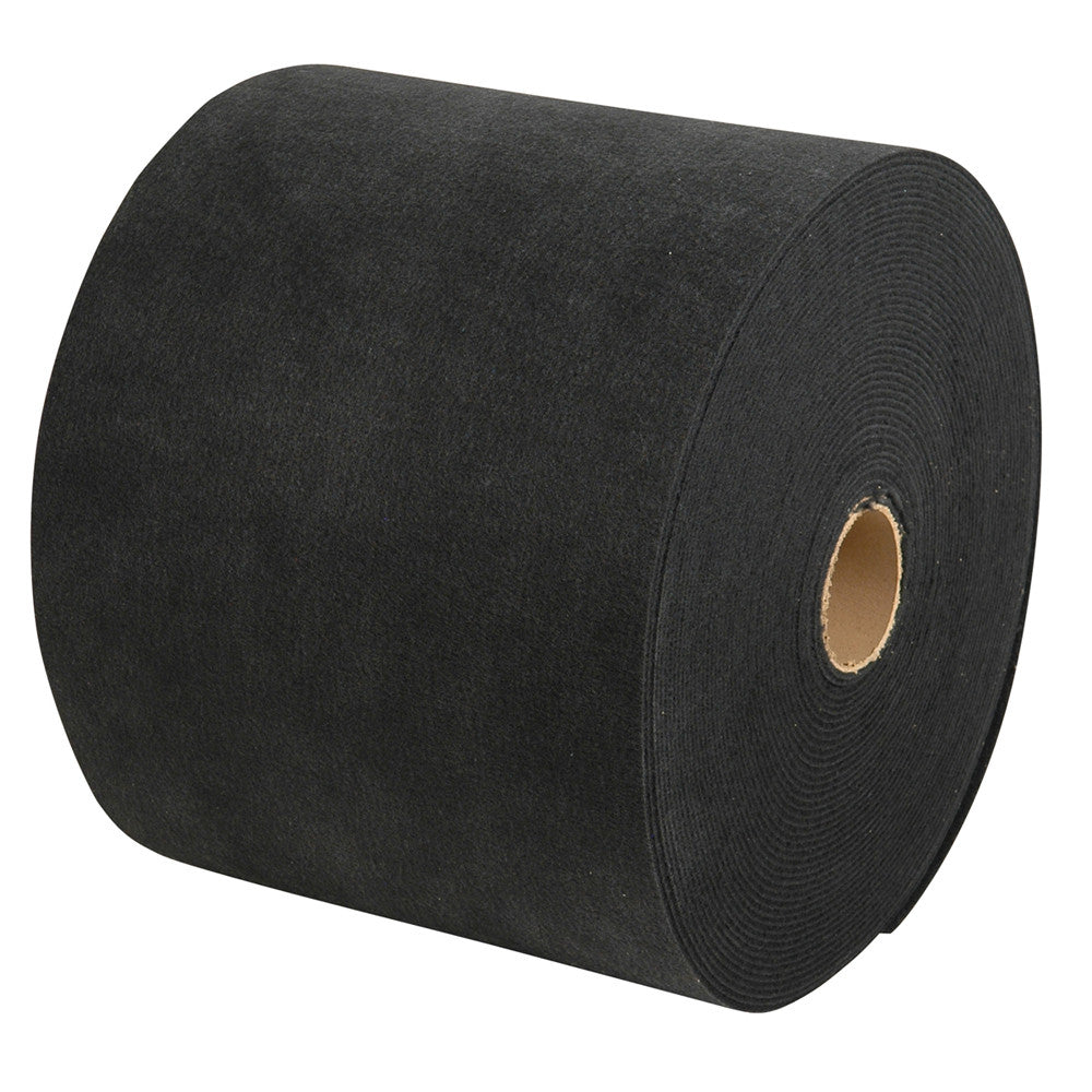 C.E. Smith Carpet Roll - Black - 18&#34;W x 18'L - Reel Draggin' Tackle
