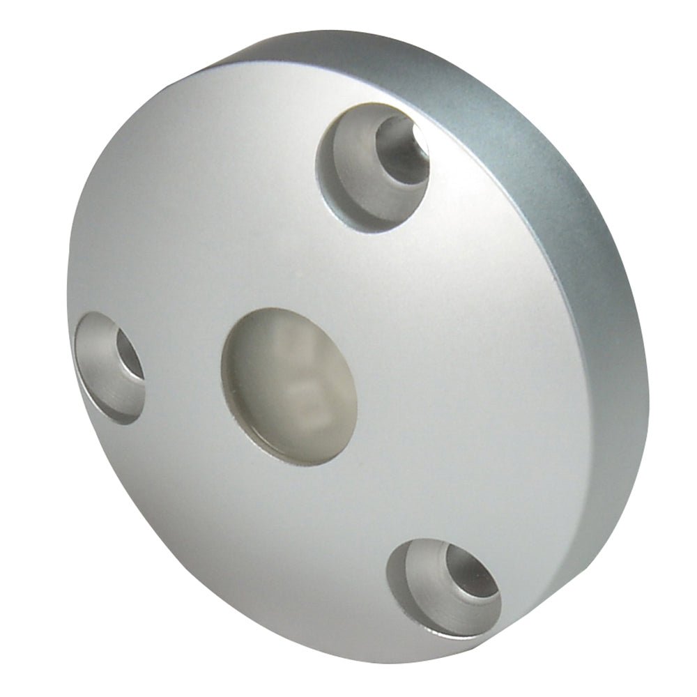 Lumitec "Anywhere" Light - Brushed Housing - Tri-Color - White, Blue & Red
