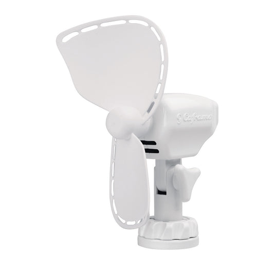 Caframo Ultimate 747 24V 2-Speed 7" Fan w/Lighter Plug - White - Reel Draggin' Tackle