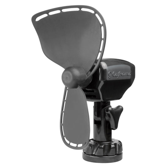 Caframo Ultimate 757 12V 2-Speed 7" Fan - Direct Wire - Black - Reel Draggin' Tackle