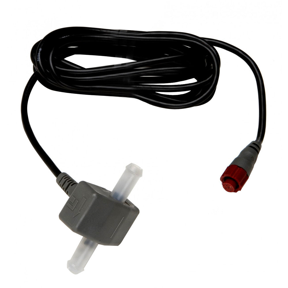 Lowrance Fuel Flow Sensor w/10' Cable & T-Connector - Reel Draggin' Tackle