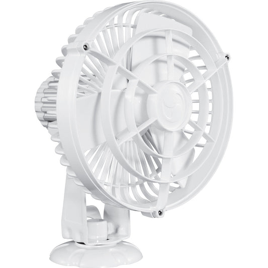 Caframo Kona 817 24V 3-Speed 7" Weatherproof Fan - White - Reel Draggin' Tackle