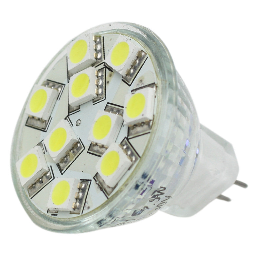Lunasea MR11 10 LED Light Bulb - Cool White - Reel Draggin' Tackle