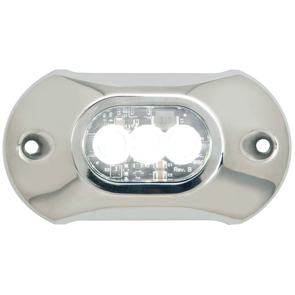 Attwood Light Armor Underwater LED Light - 3 LEDs - White - Reel Draggin' Tackle