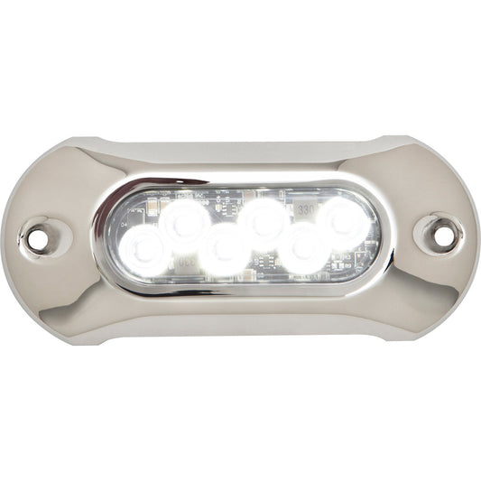 Attwood Light Armor Underwater LED Light - 6 LEDs - White - Reel Draggin' Tackle