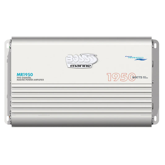 Boss Audio MR1950 Marine 5 Channel Full Range Class A/B Power Amplifier - 1950W - Reel Draggin' Tackle