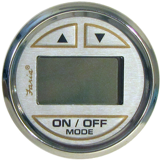 Faria 2" Depth Sounder w/In-Hull Transducer - Kronos - Reel Draggin' Tackle