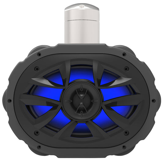 Boss Audio MRWT69RGB 6" x 9" Waketower Speaker w/RGB LED Lights - Black - Reel Draggin' Tackle