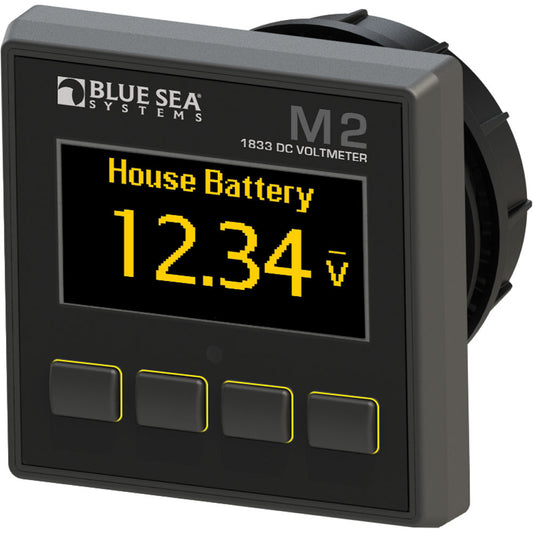Blue Sea M2 DC Voltmeter - Reel Draggin' Tackle