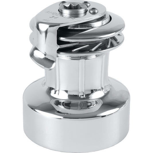 ANDERSEN 34 ST FS - 2-Speed Self-Tailing Manual Winch - Full Stainless Steel - Reel Draggin' Tackle