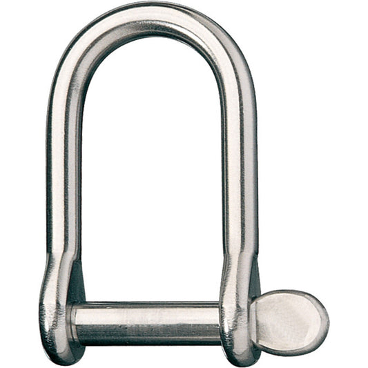 Ronstan Wide Dee Shackle - 3/16" Pin - 1-3/32"L x 25/32"W - Reel Draggin' Tackle