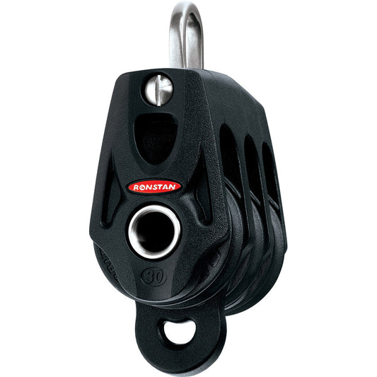 Ronstan Series 30 Ball Bearing Orbit Block - Triple - Becket - Reel Draggin' Tackle