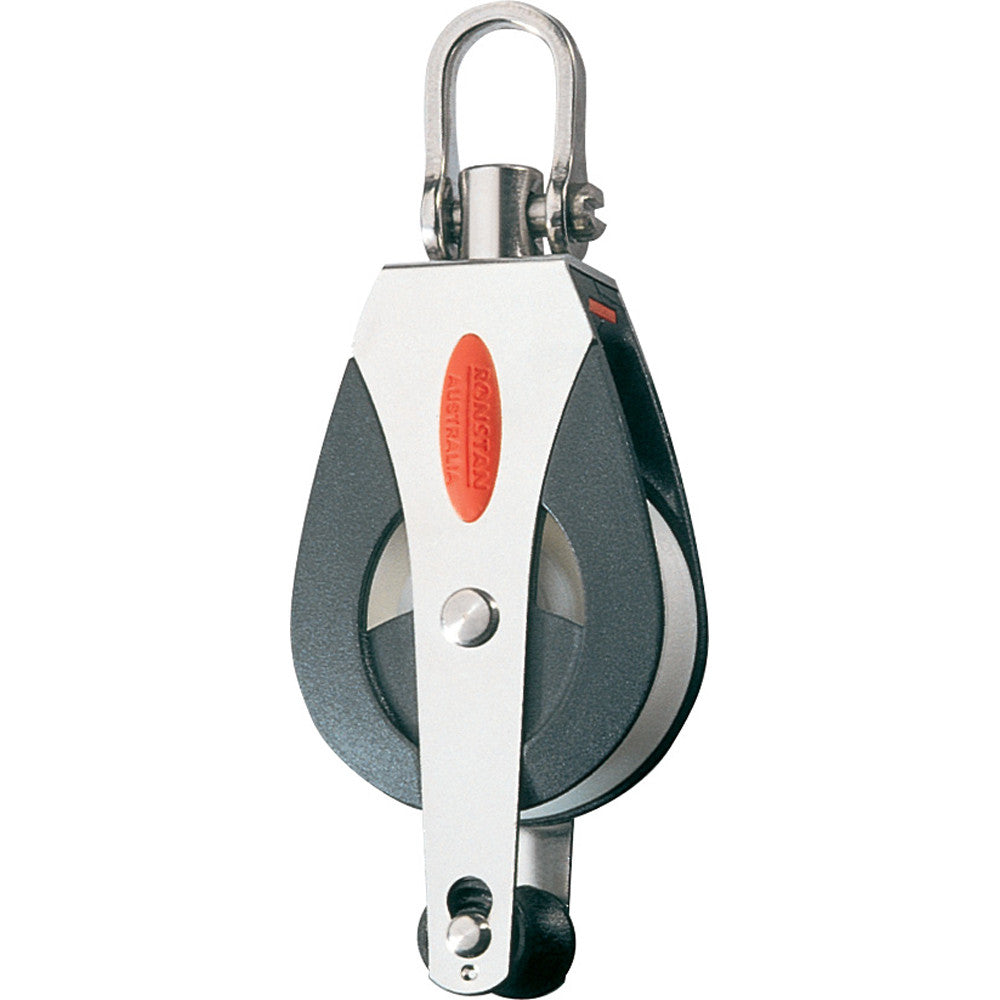 Ronstan Series 40 All Purpose Block - Single - Becket - Universal Head - Reel Draggin' Tackle