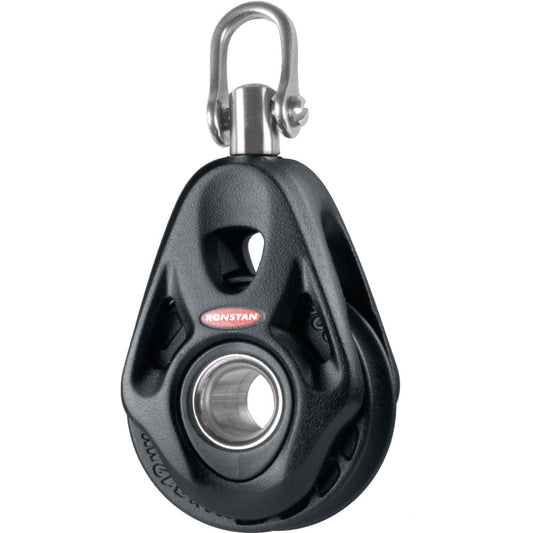 Ronstan Series 45 Core Block - Single - Swivel Shackle Head - Reel Draggin' Tackle