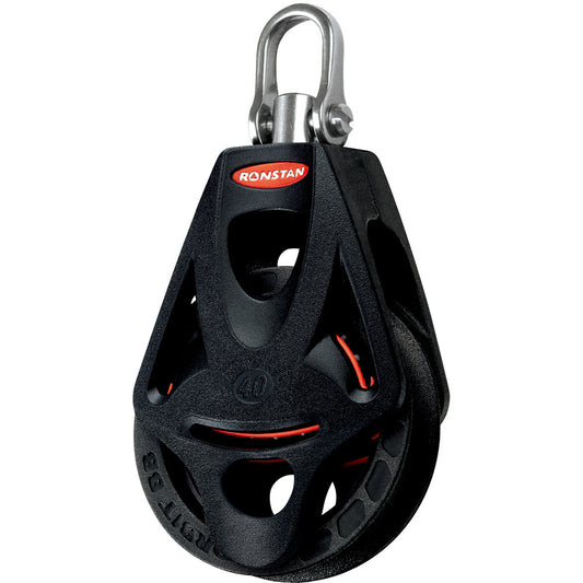 Ronstan Series 40 Ball Bearing Orbit Block - Single - Becket - Swivel Head - Reel Draggin' Tackle