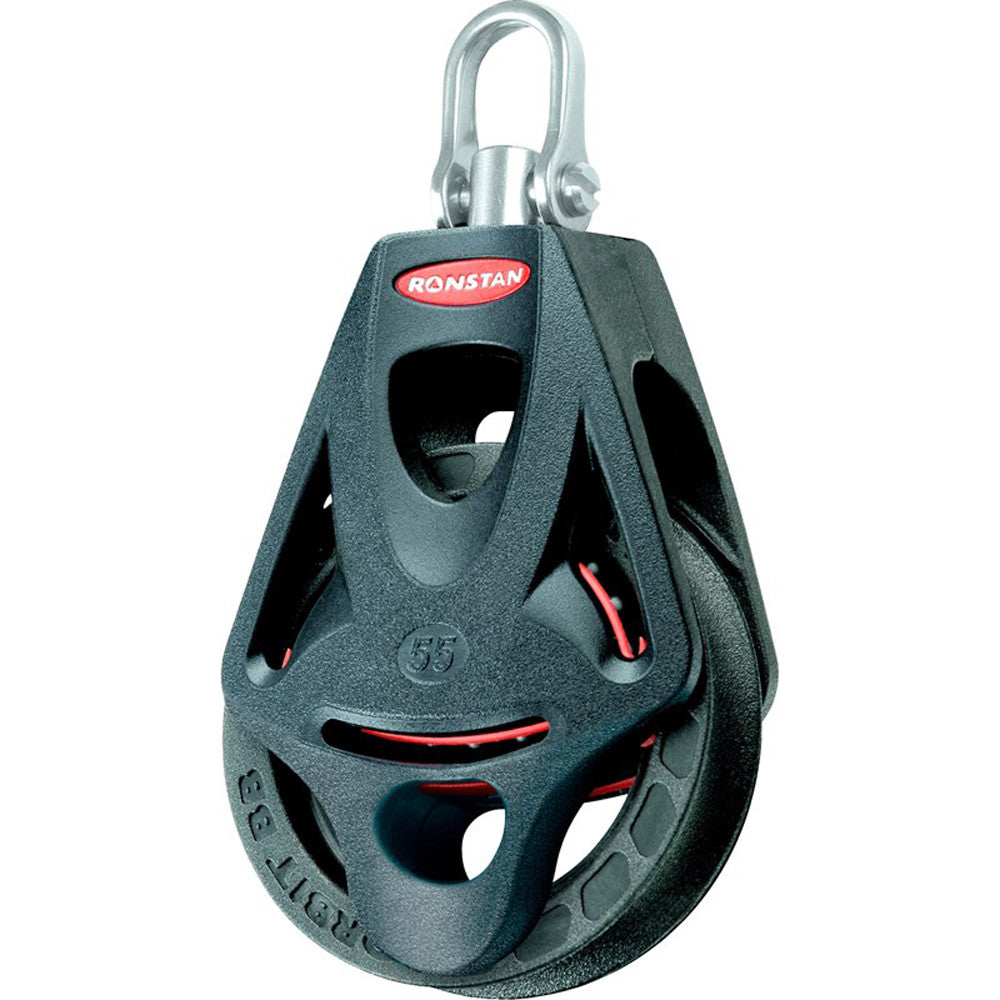 Ronstan Series 55 Ball Bearing Orbit Block - Single - Becket - Swivel Head - Reel Draggin' Tackle
