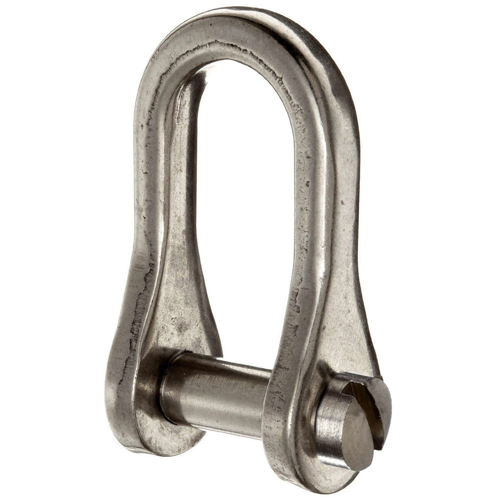 Ronstan Standard Dee Slotted Pin Shackle - 5/32" Pin - 1/2"L x 5/16"W - Reel Draggin' Tackle