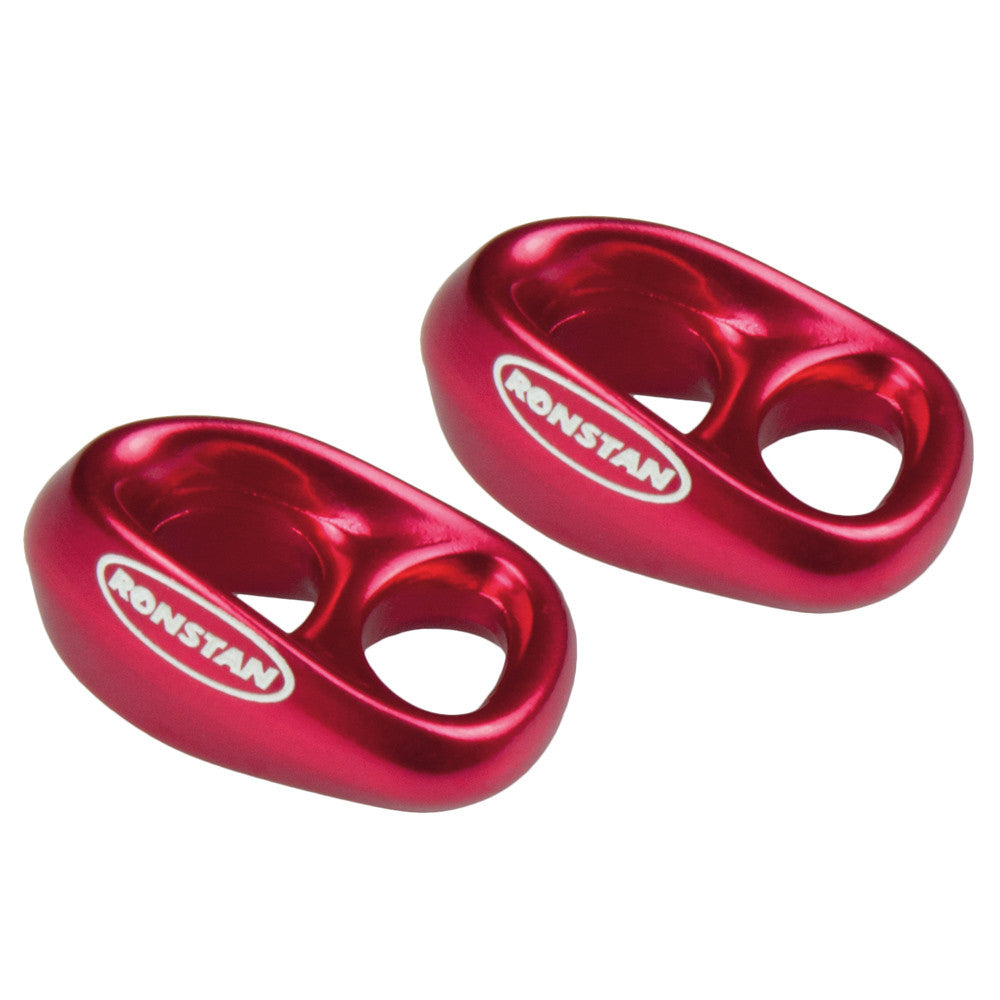 Ronstan Shock - 3/16" Line - 1/4" Webbing - Red - Pair - Reel Draggin' Tackle