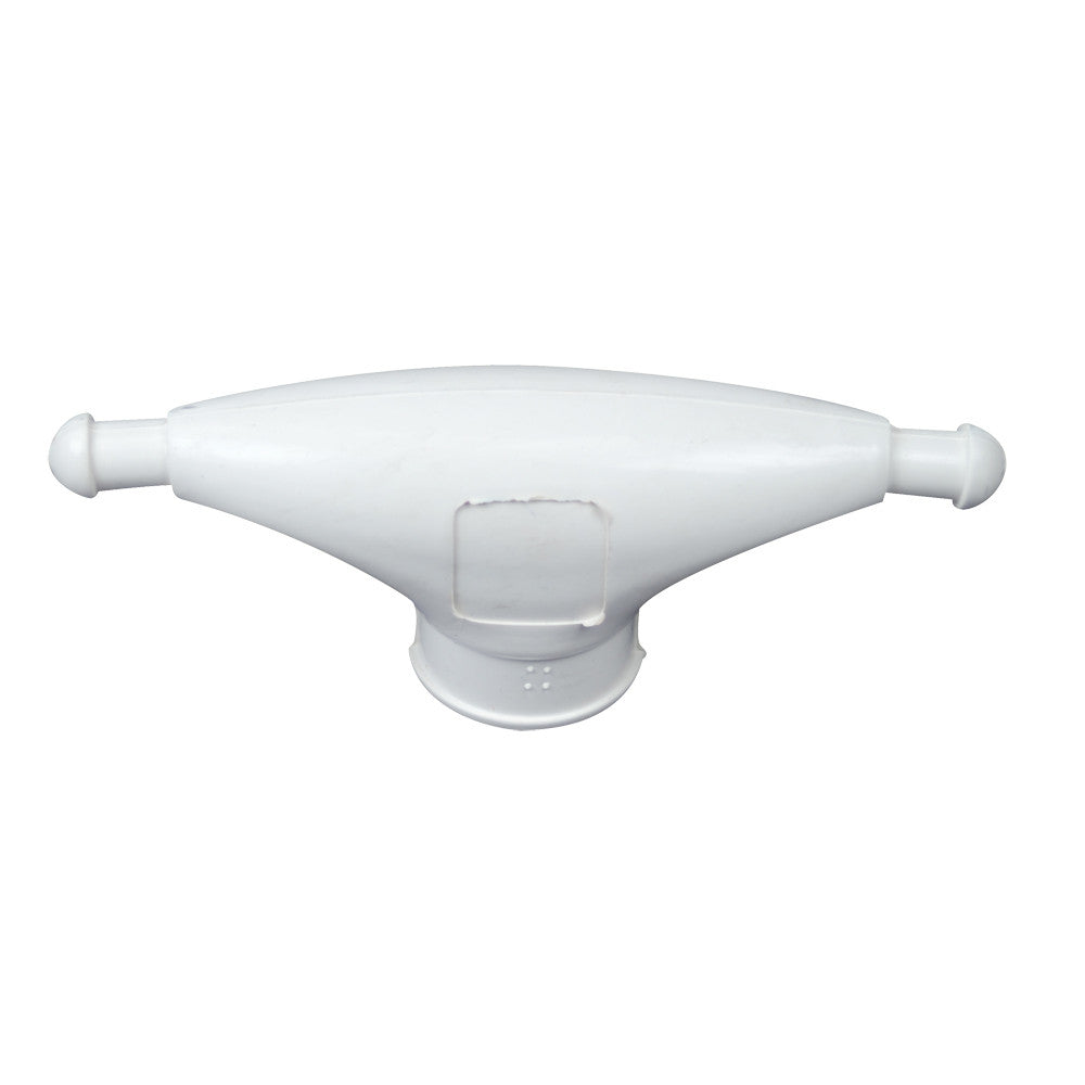 Whitecap Rubber Spreader Boot - Pair - Medium - White - Reel Draggin' Tackle