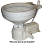 Raritan Sea Era Toilet - Marine Size - Freshwater Solenoid - Straight  90 Discharge - Smart Toilet Control - 12v