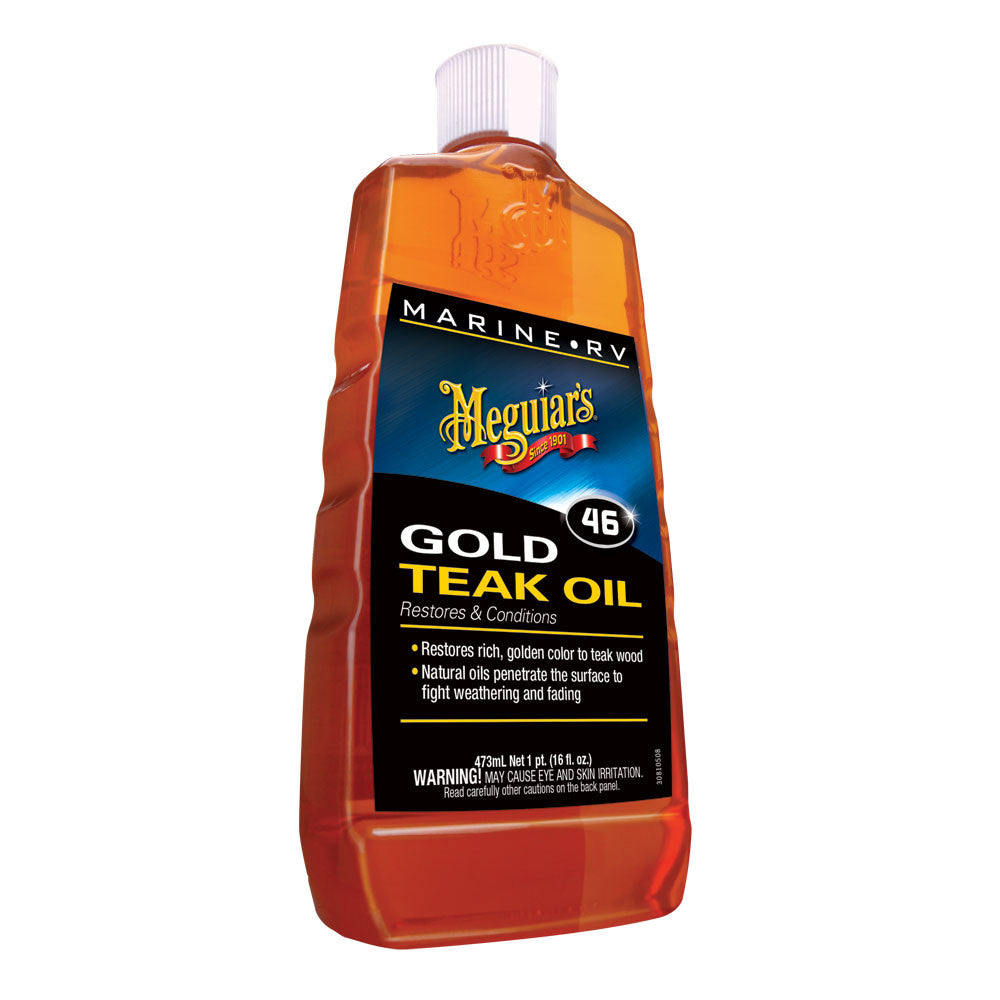 Meguiar's Gold Teak Oil - 16 oz. - Reel Draggin' Tackle