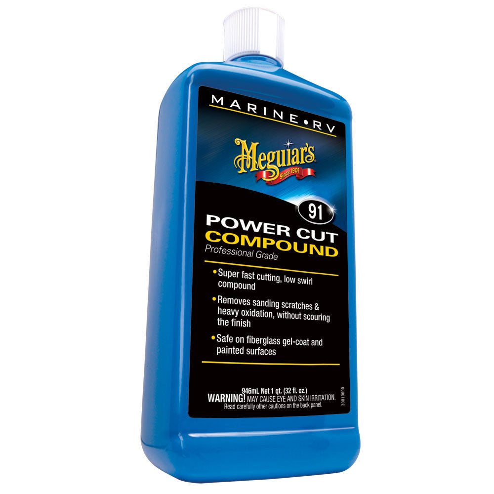 Meguiar's Marine/RV Pro Grade Power Cut Compound - 32oz - Reel Draggin' Tackle