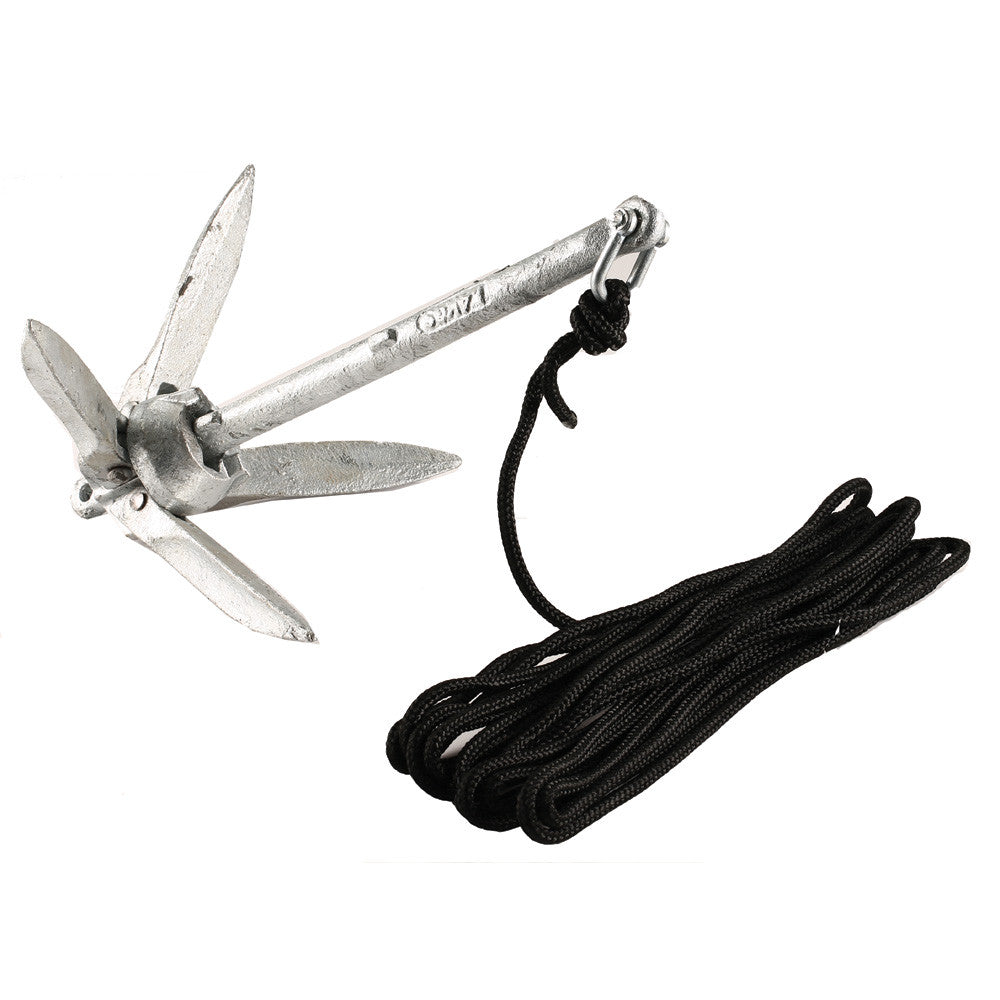 Attwood Kayak Grapnel Anchor Kit - Reel Draggin' Tackle