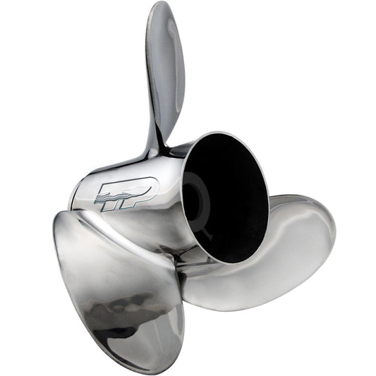 Turning Point Express® EX-1419 Stainless Steel Right-Hand Propeller - 14.25  x 19 - 3-Blade - Reel Draggin' Tackle