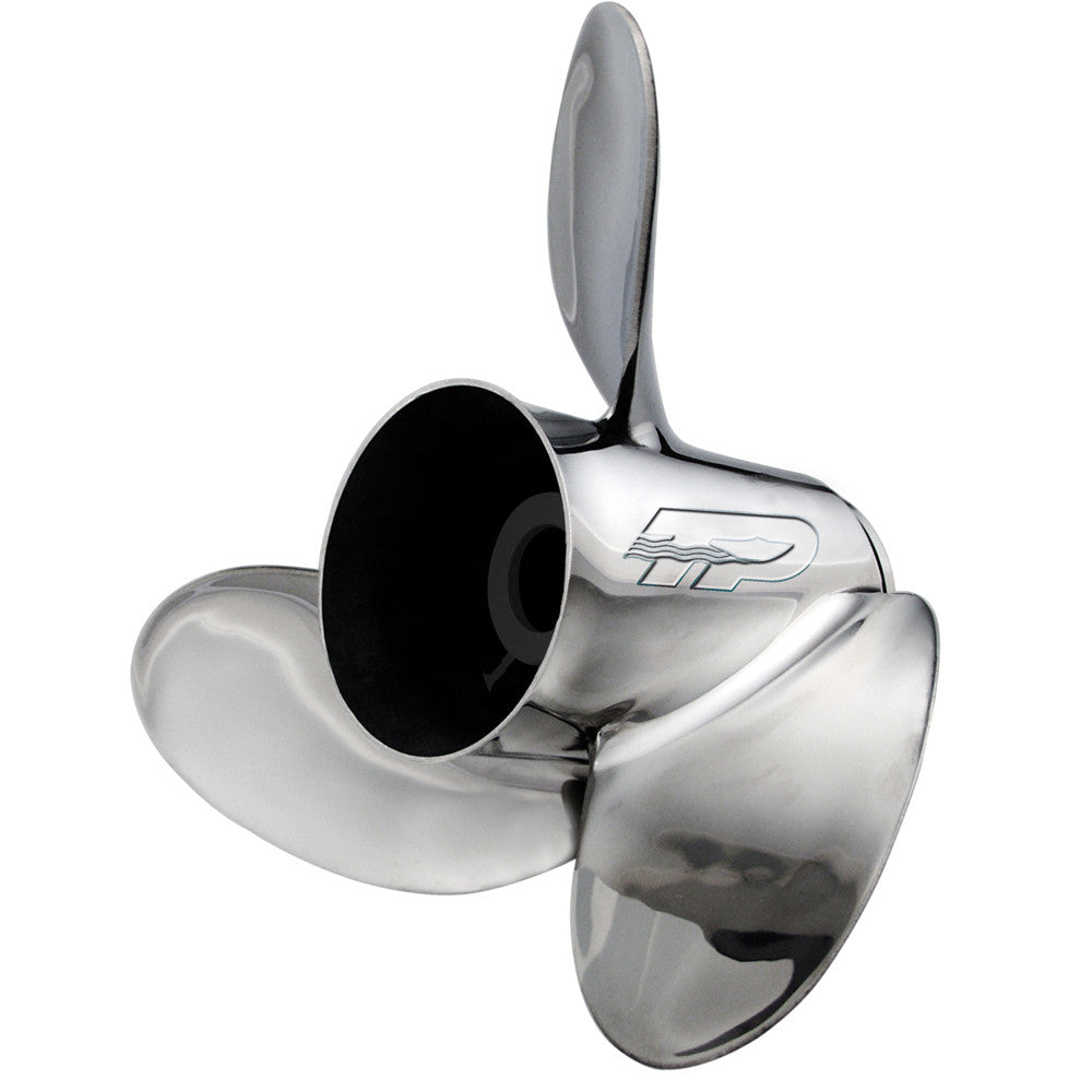 Turning Point Express® EX-1417-L Stainless Steel Left-Hand Propeller - 14.25 x 17 - 3-Blade - Reel Draggin' Tackle