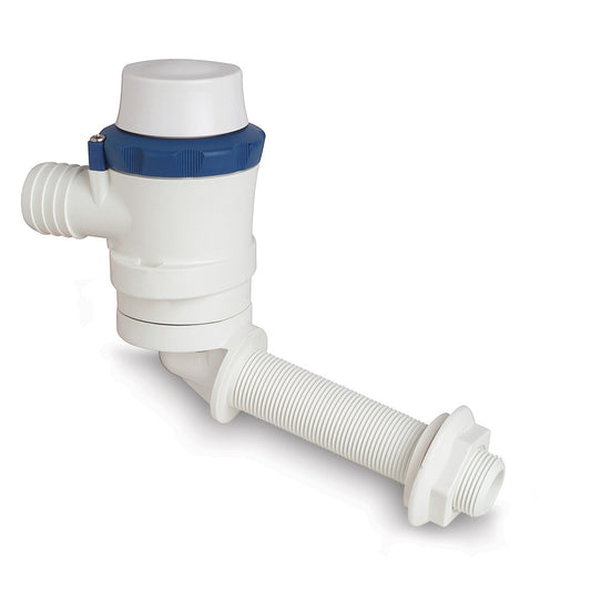 SHURFLO PIRANHA&trade; Angled Port Aerator 600 Livewell Pump - 12 VDC, 600 GPH - Reel Draggin' Tackle
