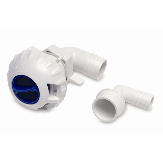 SHURFLO Livewell Fill Valve w/3/4" & 1-1/8" Fittings - Reel Draggin' Tackle
