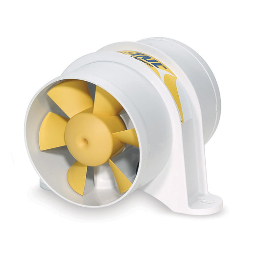 SHURFLO YELLOWTAIL&trade; 4" Marine Blower - 12 VDC, 215 CFM - Reel Draggin' Tackle