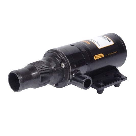 SHURFLO MACERATOR Pump w/180&deg; Port - 12 VDC, 13 GPM - Reel Draggin' Tackle