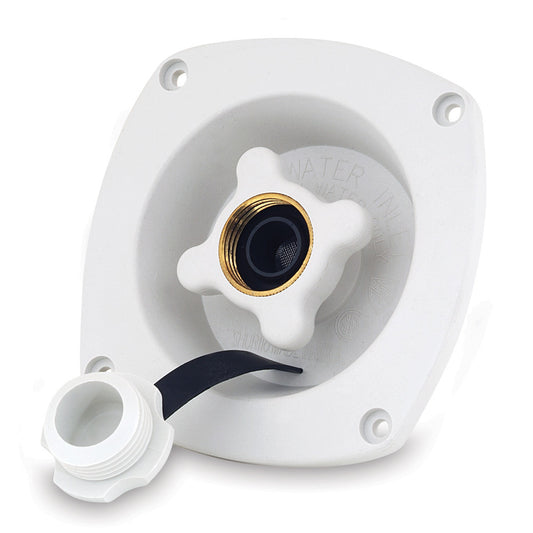 SHURFLO Pressure Reducing City Water Entry - Wall Mount - Gel White - Reel Draggin' Tackle
