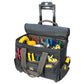 CLC Tech Gear 17 Pocket - Light Handle 17" Roller Bag - Reel Draggin' Tackle