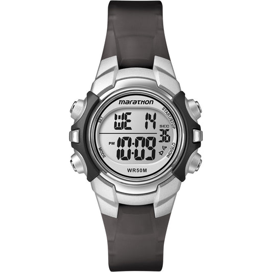 Timex Marathon Digital Mid-Size Watch - Black/Silver - Reel Draggin' Tackle