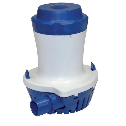 SHURFLO 1500 Bilge Pump - 24VDC, 1500GPH - 1-1/8" Port Submersible - Reel Draggin' Tackle