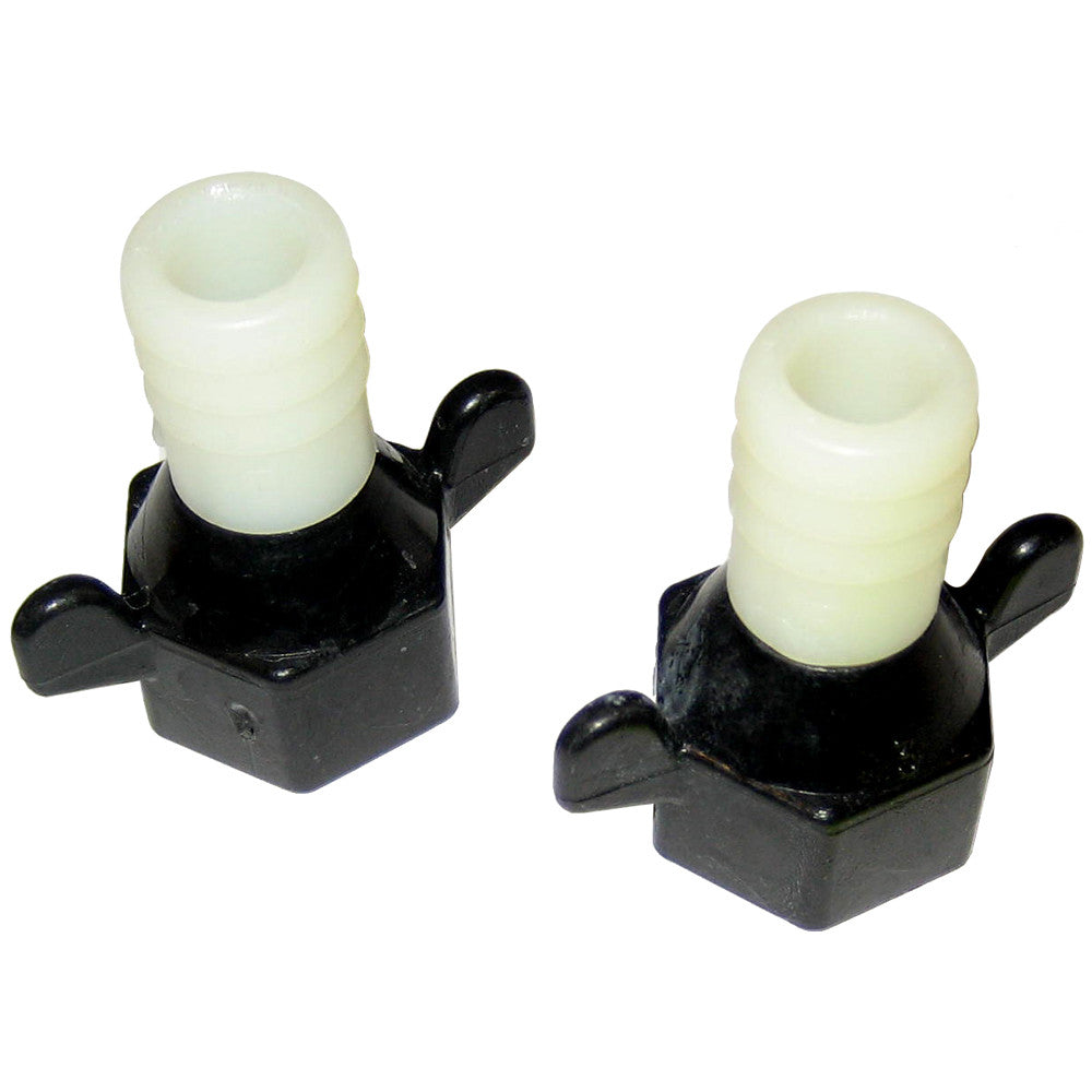 SHURFLO Straight Fitting Port Adapter - 1/2"-14 NPT(F) x 3/4"Barb - Reel Draggin' Tackle