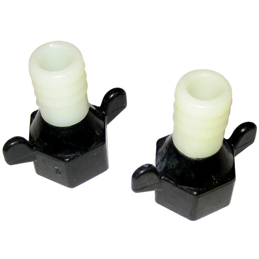 SHURFLO Straight Fitting Port Adapter - 1/2"-14 NPT(F) x 3/4"Barb - Reel Draggin' Tackle