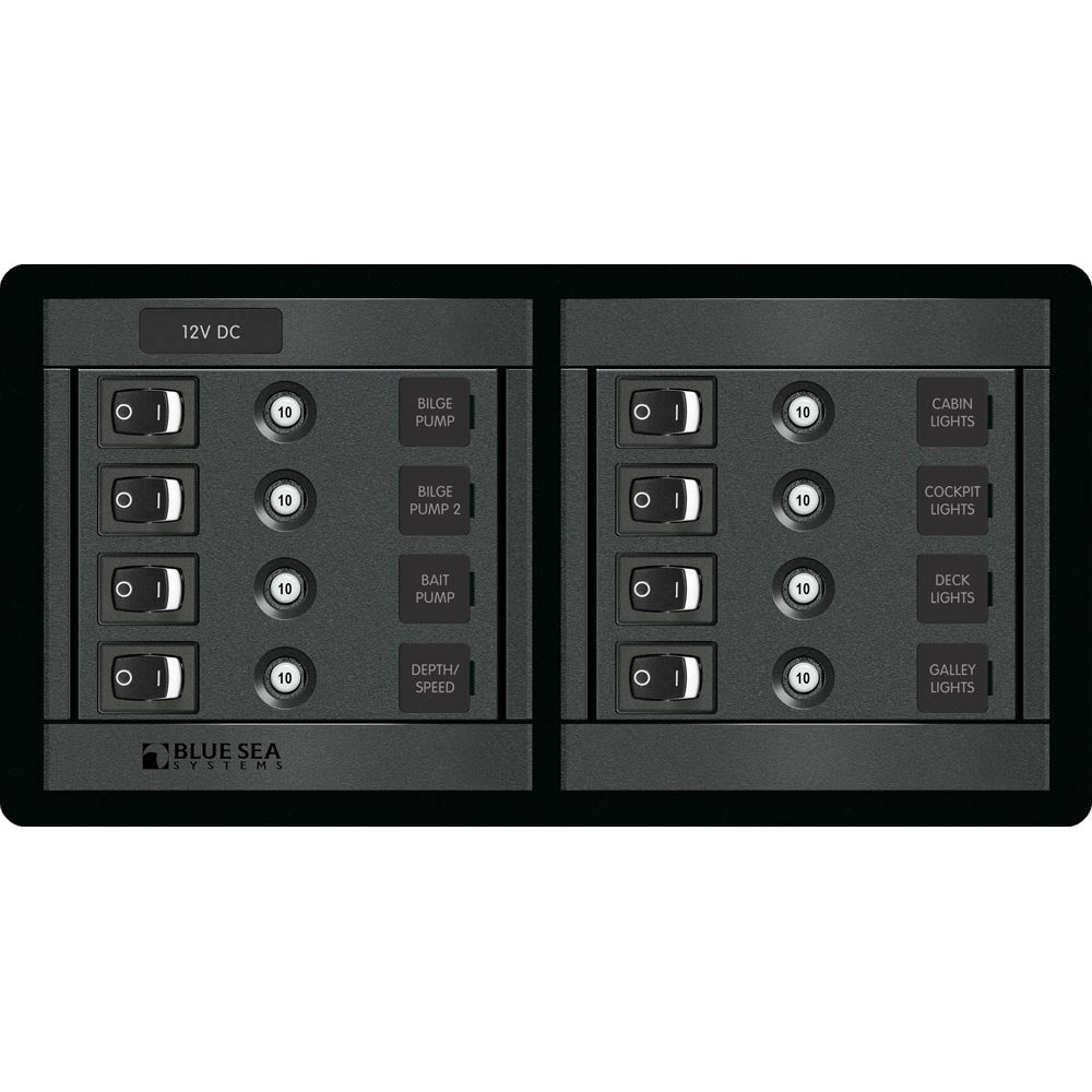 Blue Sea 8 Position Switch CLB Horizontal - Reel Draggin' Tackle