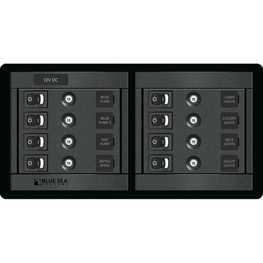 Blue Sea 8 Position Switch CLB Horizontal - Reel Draggin' Tackle