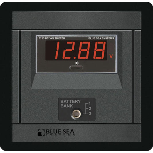 Blue Sea DC Digital Voltmeter Panel - Reel Draggin' Tackle