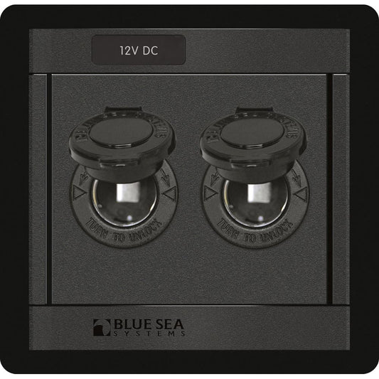 Blue Sea DC 12V Socket Panel - Reel Draggin' Tackle