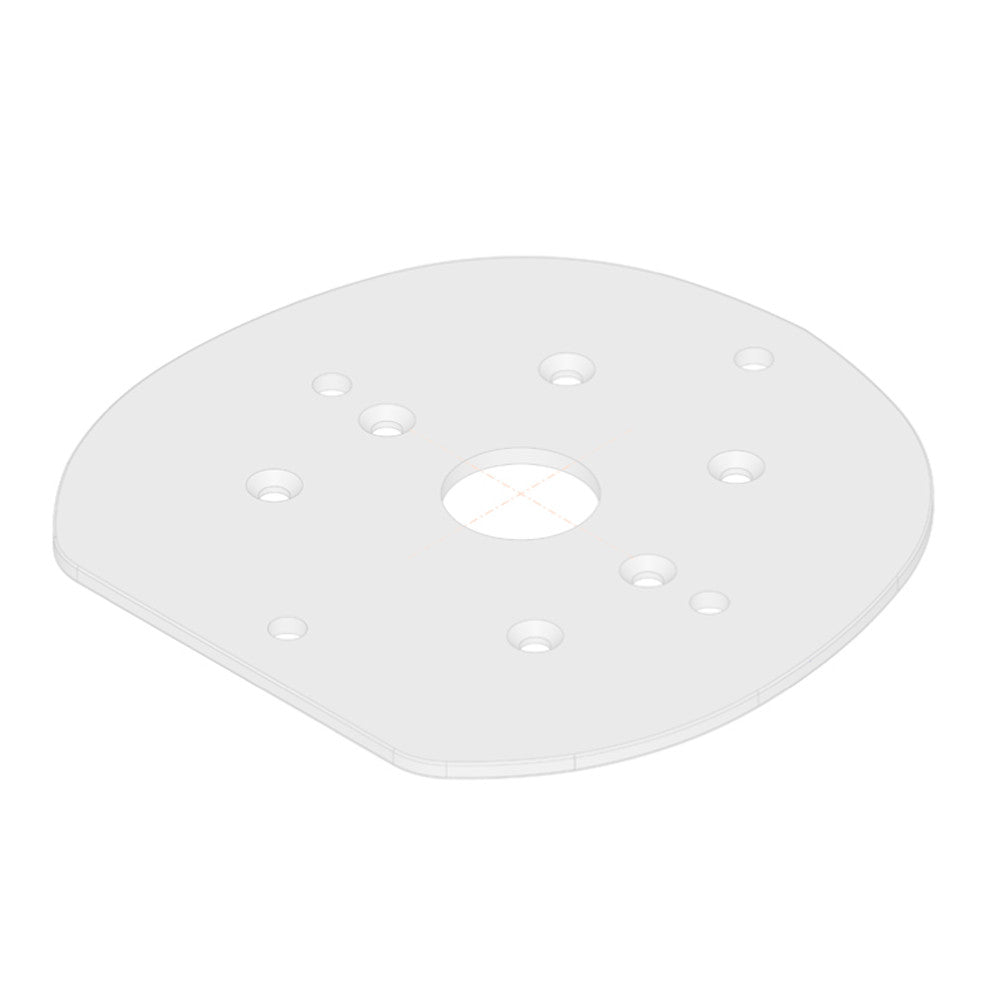 Edson Vision Series Mounting Plate f/Simrad HALO&trade; Open Array - Reel Draggin' Tackle