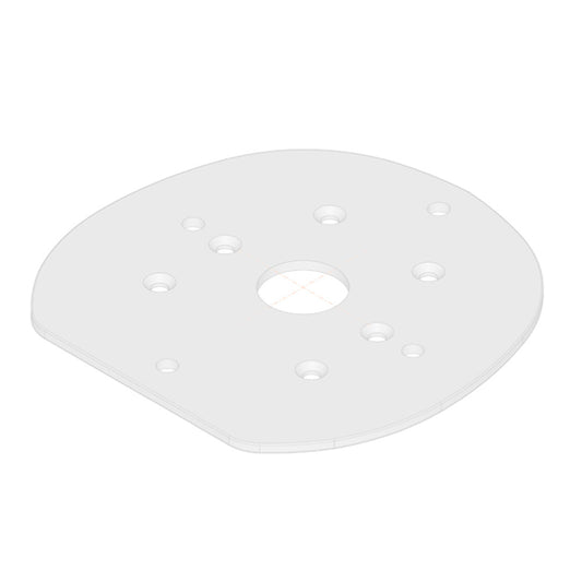 Edson Vision Series Mounting Plate f/Simrad HALO&trade; Open Array - Reel Draggin' Tackle