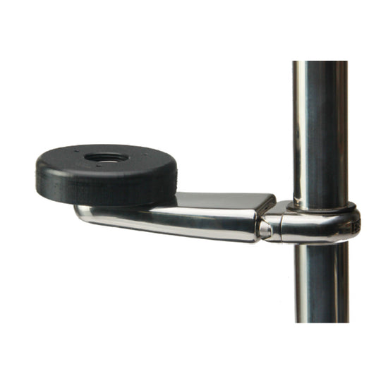 Edson Stainless GPS Mount 3" Mounting Base 1-1.25" Rail - Reel Draggin' Tackle
