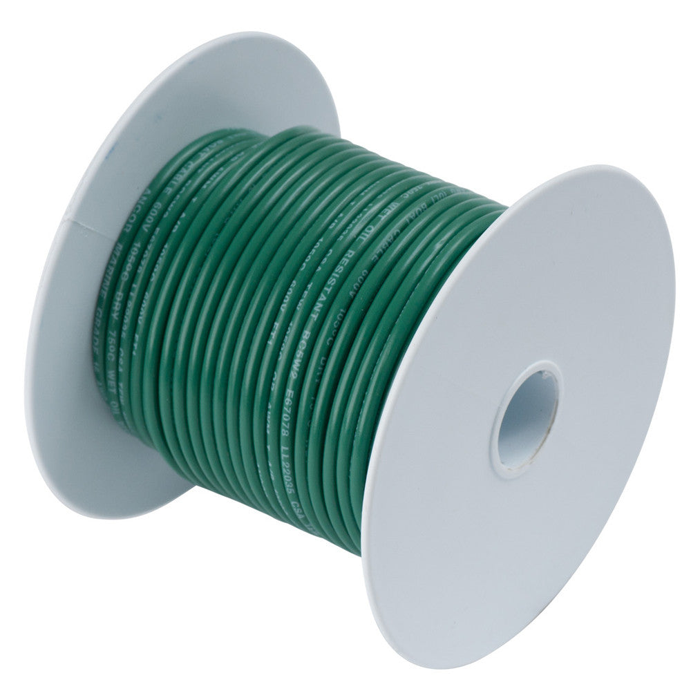 Ancor Green 14AWG Tinned Copper Wire - 100' - Reel Draggin' Tackle