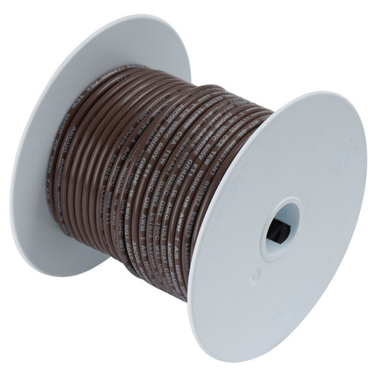Ancor Brown 14AWG Tinned Copper Wire - 100' - Reel Draggin' Tackle